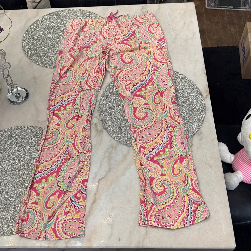 Vera Bradley Pink Paisley pajamas